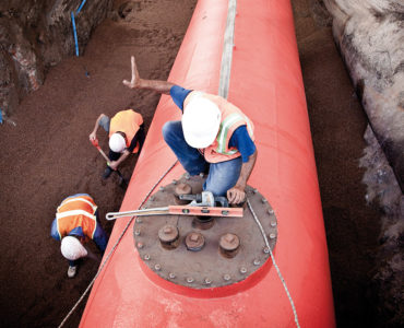 Instalación para despacho de combustible en muelle del puerto de Punta del Este