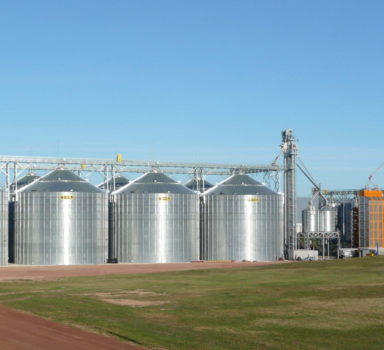 Montaje de Silos Planta ISUSA