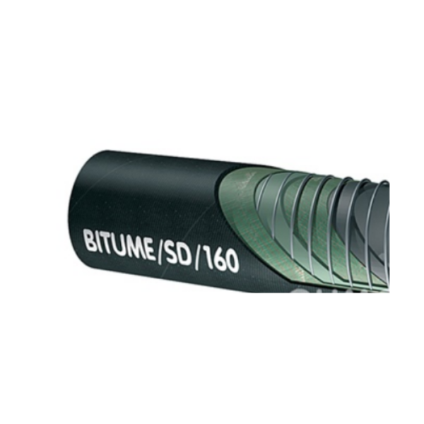 Manguera de caucho para productos Bituminosos y asfálticos -Bitume/SD/160-