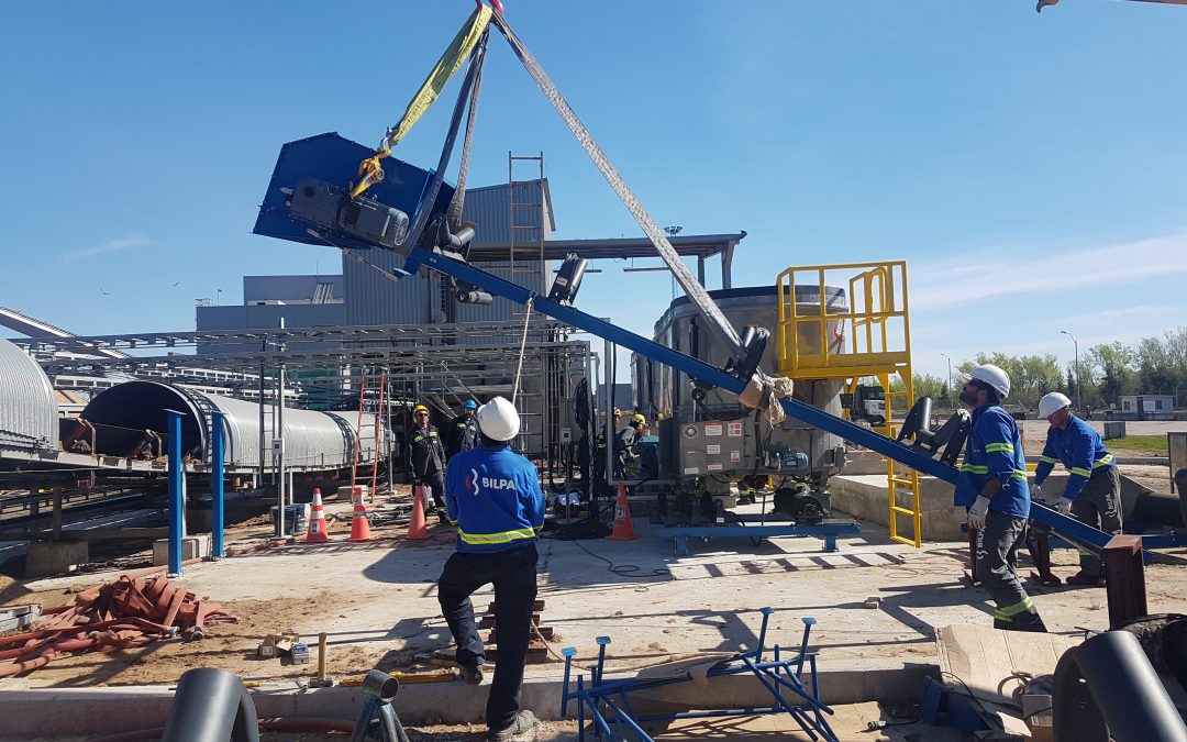 Transportador de materiales a granel